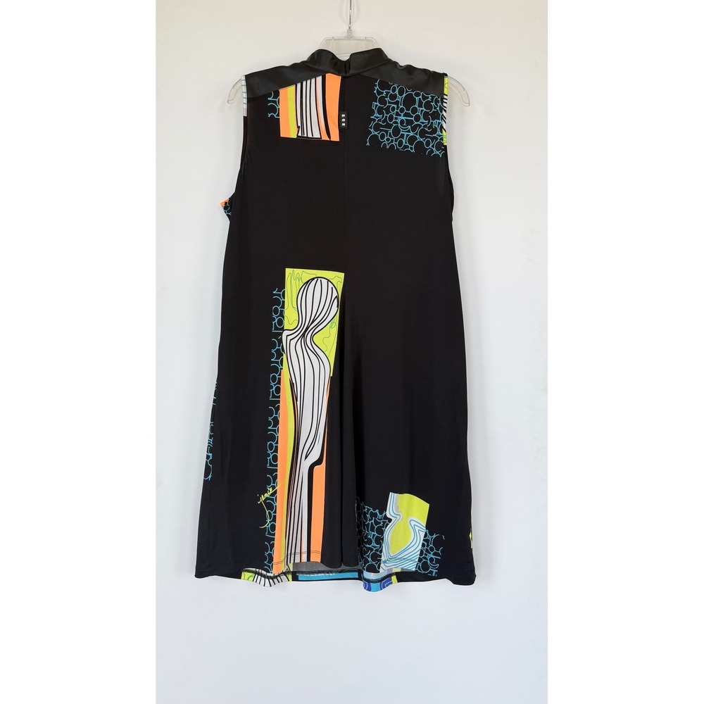 Jamie Sadock Abstract Geometric Golf Dress Multi Color Women XL Contemporary Art - Picture 3 of 11